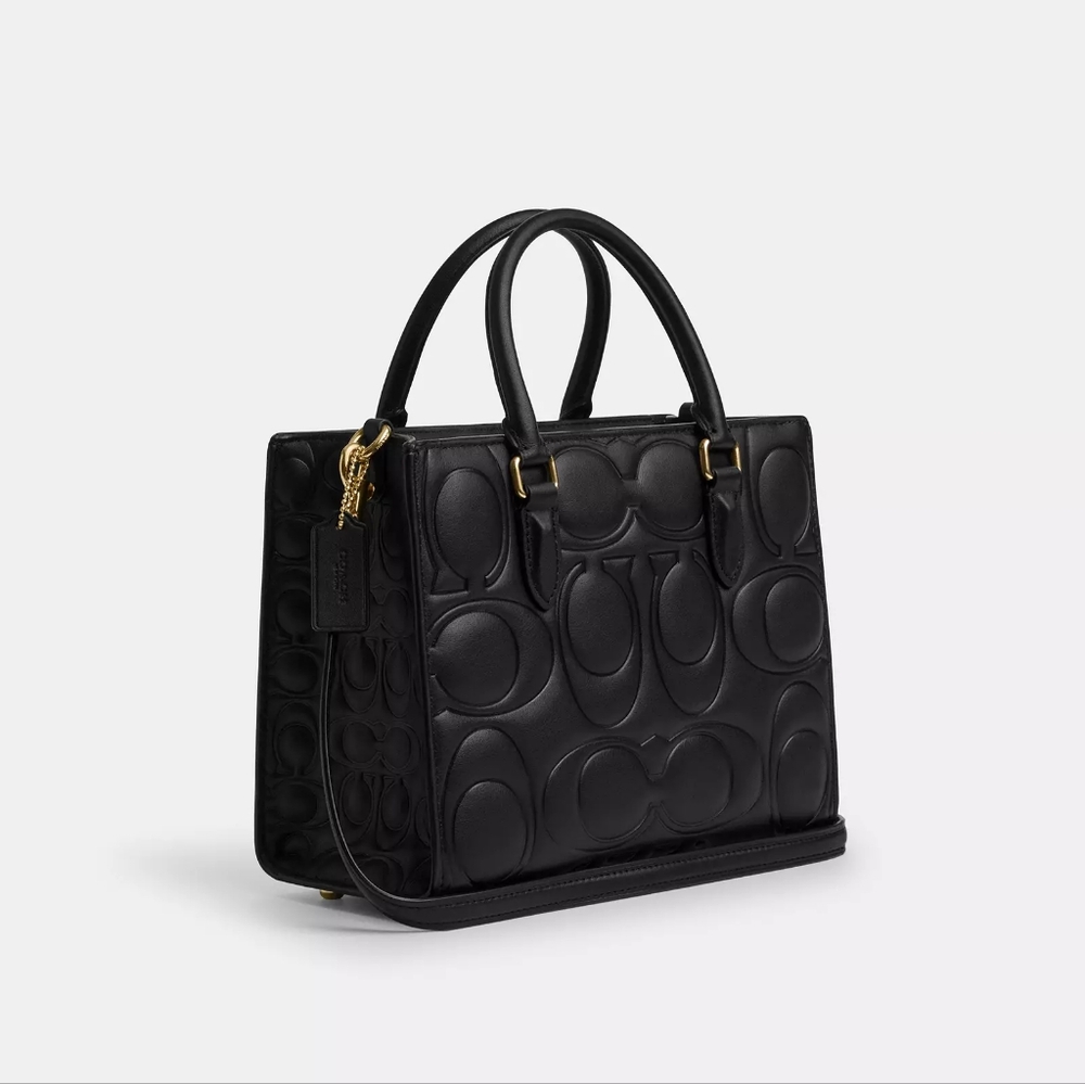 NWT Coach Maggie Small Tote Bag In Signature Leather - Picture 6 of 11